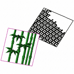 Flowers And Tree Embroidery Design 7